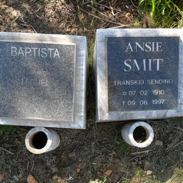 BAPTISTA Miguel :: SMIT Ansie 1910-1997