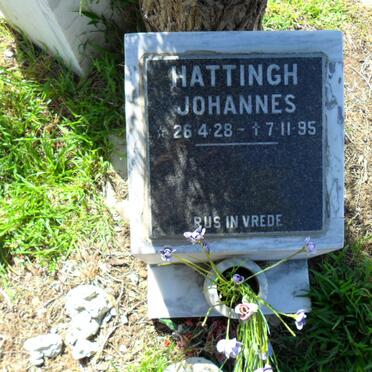 HATTINGH Johannes 1928-1995