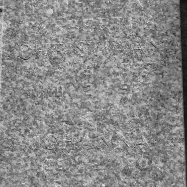 IMMELMAN Gysbertus Christiaan 1899-1987 &amp; Martha Johanna 1904-1987