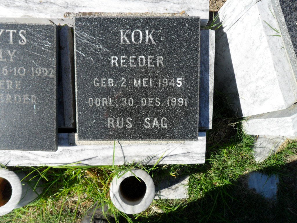 KOK Reeder 1945-1991