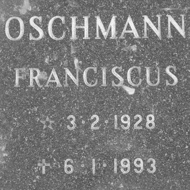 OSCHMANN Franciscus 1928-1993