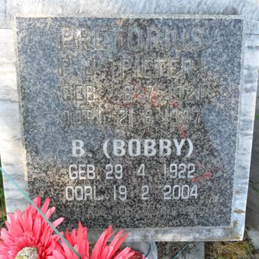 PRETORIUS P.J. 1921-1997 &amp; B. 1922-2004