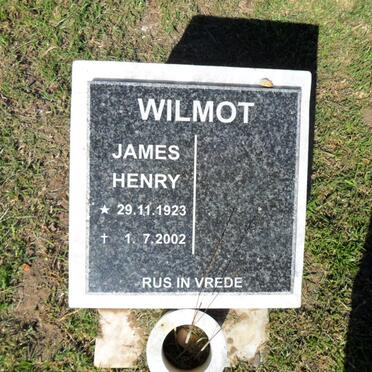 WILMOT James Henry 1923-2002