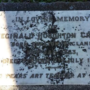 CROOKE Reginald Houghton 1863-1929