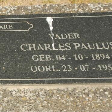 HAUPT Charles Paulus 1894-1958