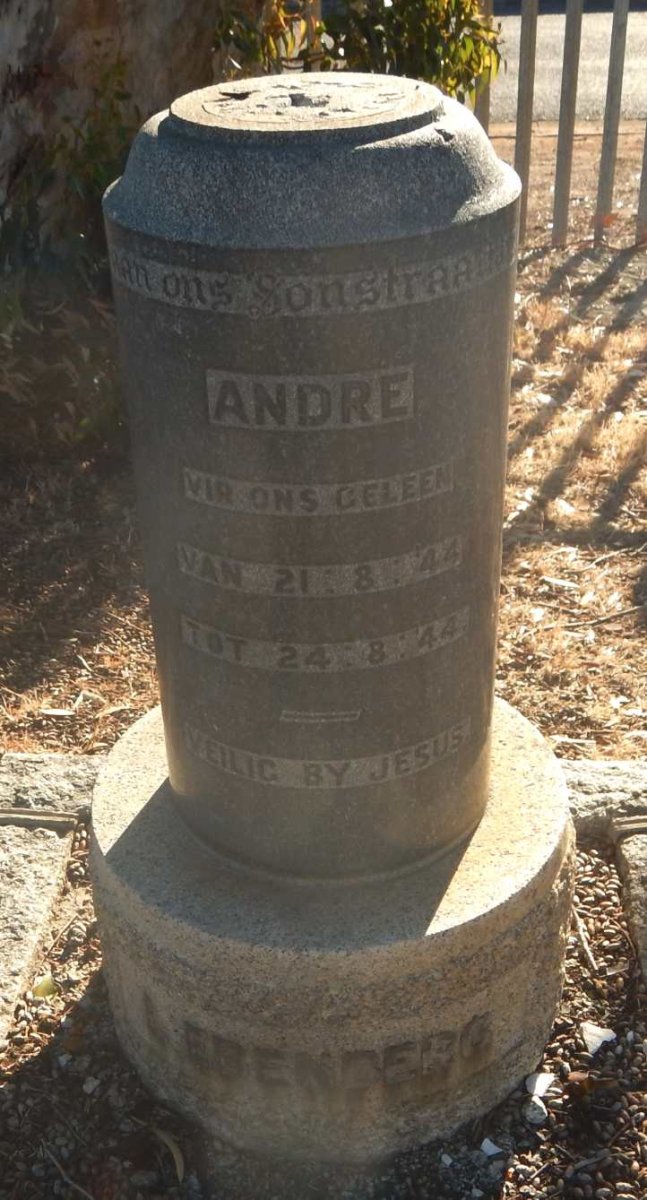 LIEBENBERG Andre 1944-1944