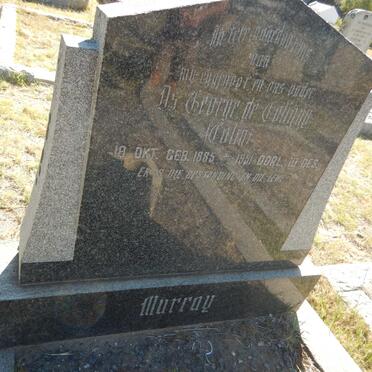 MURRAY George de Coligny 1885-1951