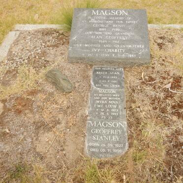 MAGSON George Henry 1889-1950 &amp; Ivy Charity 1899-1989