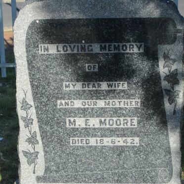 MOORE M.E. -1942