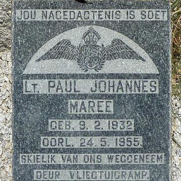 MAREE Paul Johannes 1932-1955