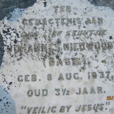 NIEUWOUDT Johannes 1937-