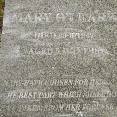 O'LEARY Mary -1947