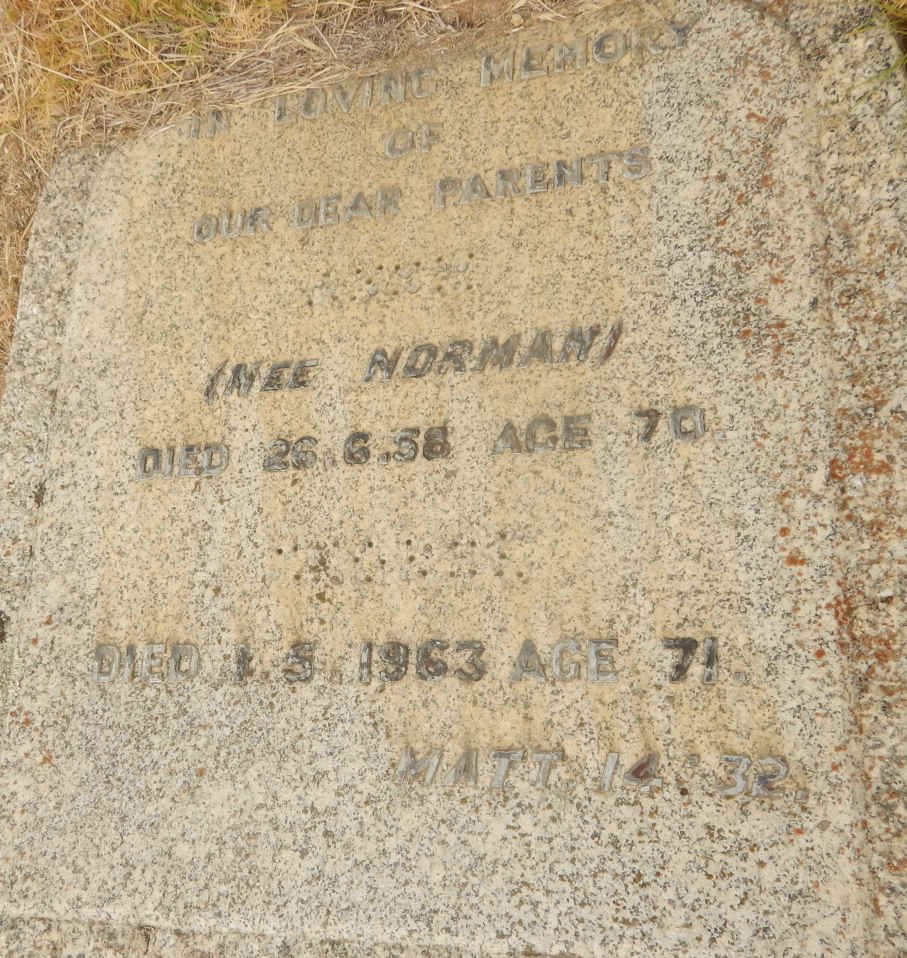 ? Robert -1963 &amp; ? nee NORMAN -1958