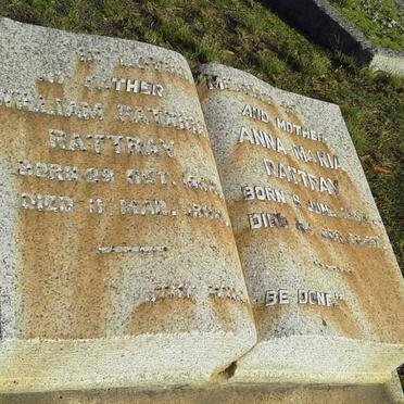 RATTRAY William Patrick 1852-1932 &amp; Anna Maria 1853-1945