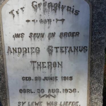 THERON Andries Stefanus 1915-1936