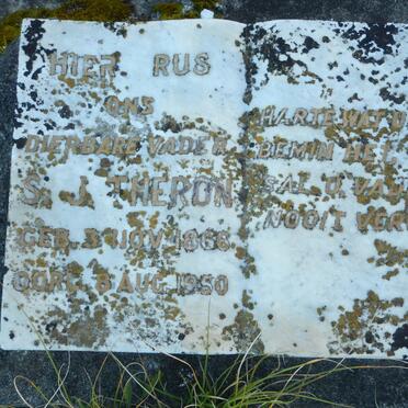 THERON S.J. 1866-1950 &amp; A.S. KEYTER 1868-1941