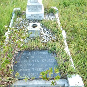 THERON Charles Kruger 1904-1987 &amp; Theodora 1906-1992 :: THERON Theodore 1950-1953 :: THERON Delores 1936-1938