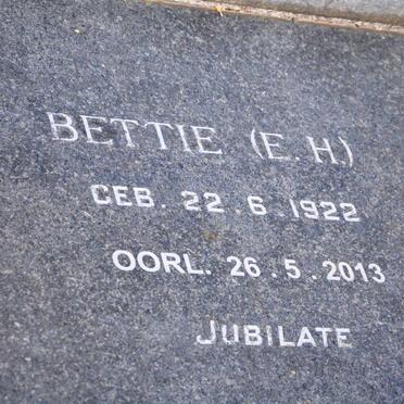 VORSTER E.H. 1922-2013