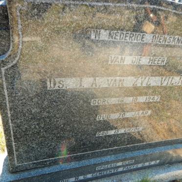 VILJOEN J.A. Van Zyl -1947