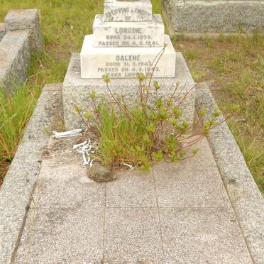 WESTHUIZEN Loraine, v.d. 1939-1941 :: WESTHUIZEN Dalene, v.d. 1943-1943