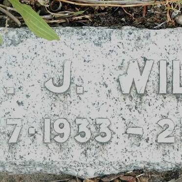WILLIAMS P.J. 1933-1935
