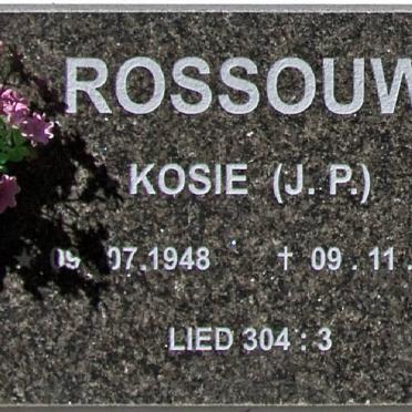 ROSSOUW J.P. 1948-2005