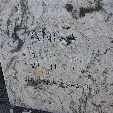LOTZ Wikkie 1934-2001:: LOTZ Anna ??-??