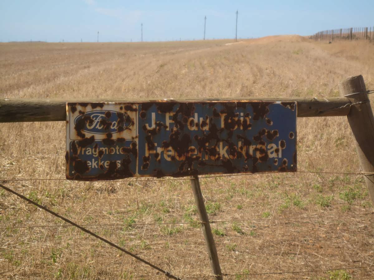 1. Frederickskraal