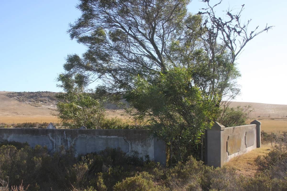 2. Overview of graves on the farm Frederickskraal, Swellendam
