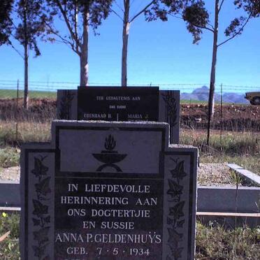 GELDENHUYS Anna P. 1934-1944