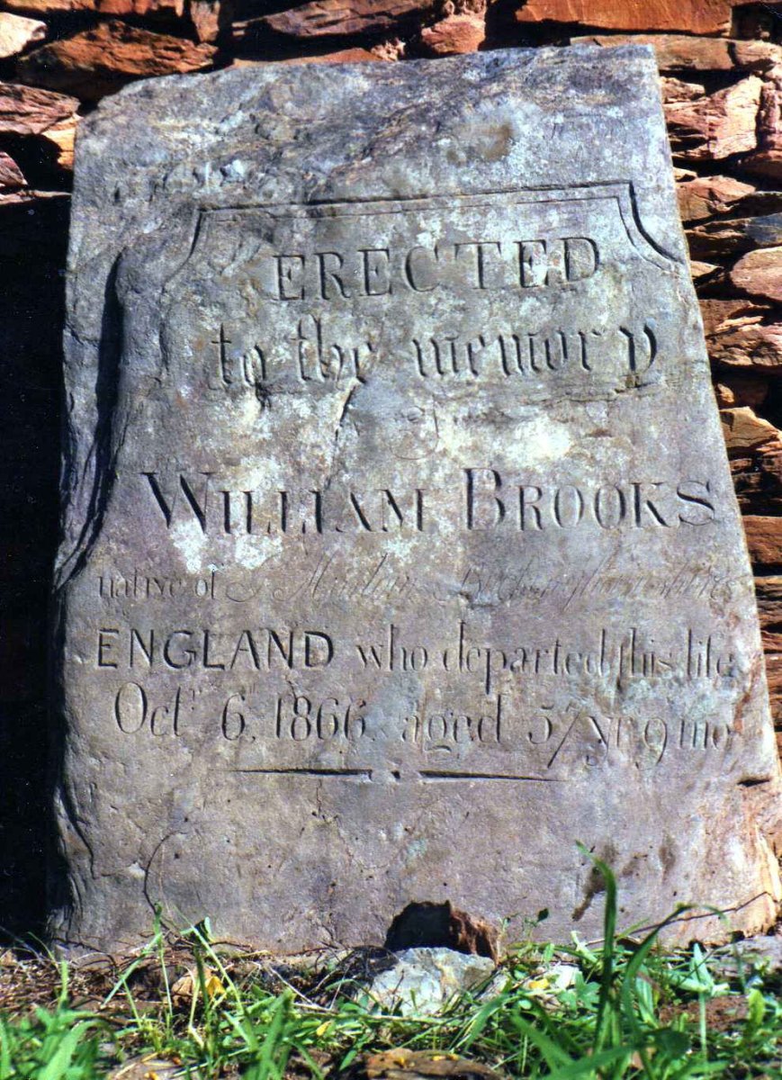 BROOKS William -1866