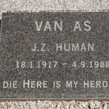 AS J.Z., van nee HUMAN 1917-1988