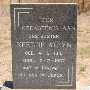 STEYN Keetjie 1910-1967