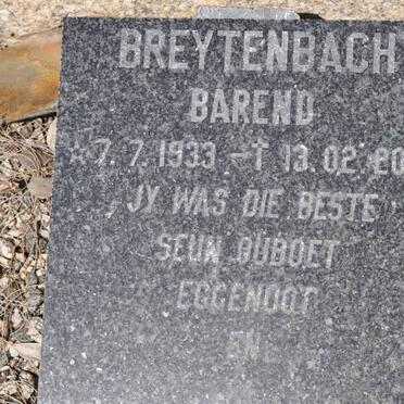 BREYTENBACH Barend 1933-2003