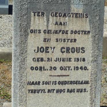 CROUS Joey 1918-1940
