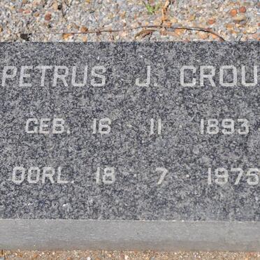 CROUS Petrus J. 1893-1975