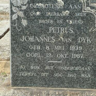 DYK Petrus Johannes, van 1939-1957