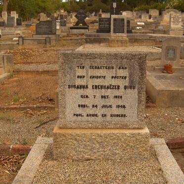 DUNN Susanna Ebenhaëzer 1928-1948