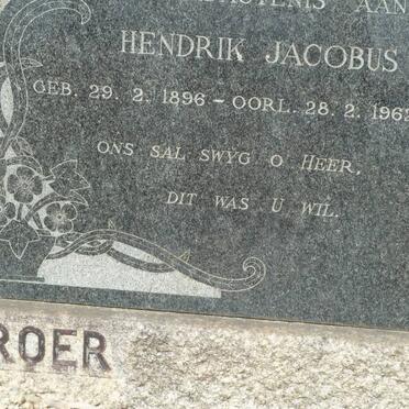 LOURENS Hendrik Jacobus 1896-1962
