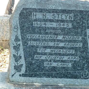 STEYN H.H. 1904-1945