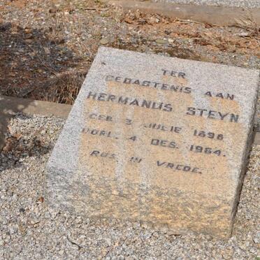 STEYN Hermanus 1898-1964