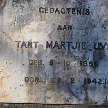 UYS Martjie 1859-1942