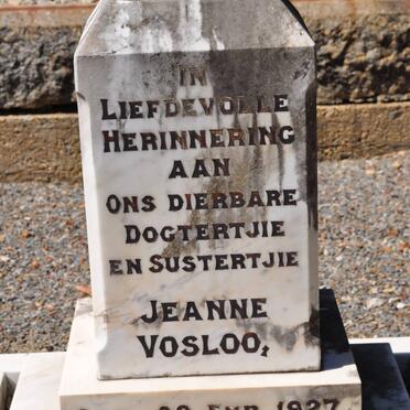 VOSLOO Jeanne 1927-1936