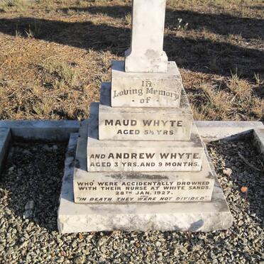 WHYTE Maud -1927 :: WHYTE Andrew -1927