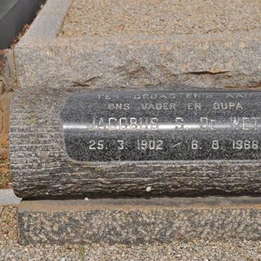 WET Jacobus S., de 1902-1966