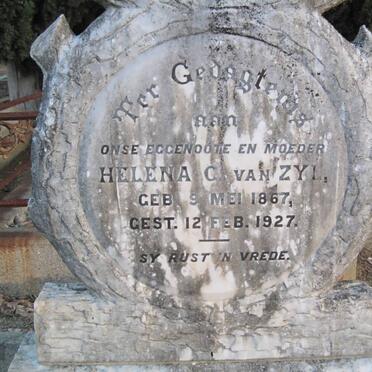 ZYL Helena C., van 1867-1927