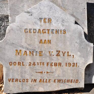 ZYL Manie, v. -1921