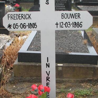 BOUWER Frederick 1905-1986