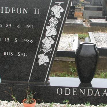 ODENDAAL Gideon H. 1911-1988