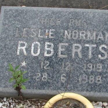 ROBERTS Leslie Norman 1919-1988